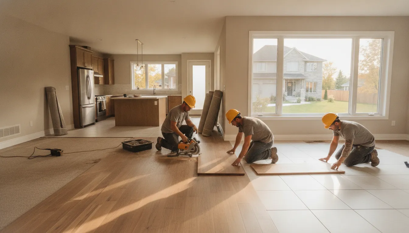 Whole‑Home Flooring Replacement in Pickering